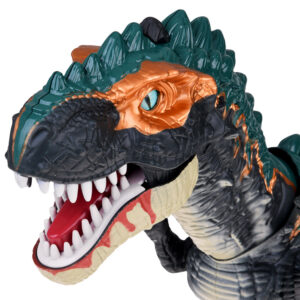 Didelis robotas dinozauras vaikšto, riaumoja, DEDA KIAUŠINIUS, šviesos efektai pora ZA5716 - Image 8