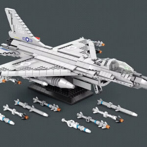 Reobrix F16 naikintuvo konstravimo kaladėlės 1337ele A5801 - Image 7