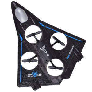 Nuotoliniu būdu valdomas lengvas dronas su LED efektais ir 360° triukais RC0751 - Image 7