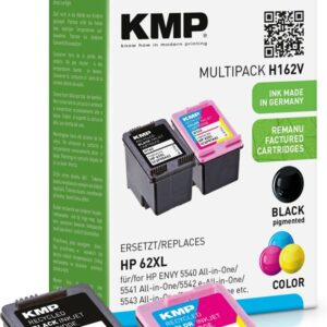 KMP 1741,4005 rašalo kasetė 2 vnt Derantis Juoda, Žydras, Rausvai raudona, Geltona - Image 1