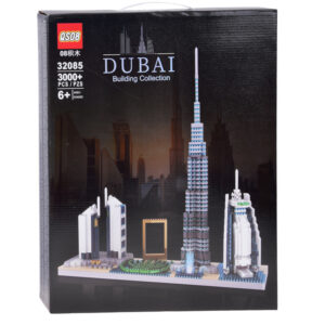 Dubajaus dangoraižių konstravimo kaladėlės – garsieji miesto pastatai, 3000+ detalių ZA6269 - Image 7