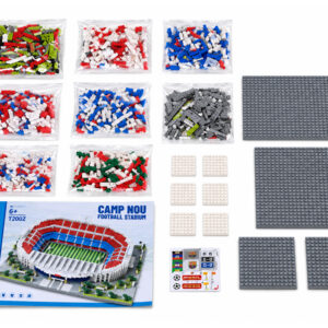 Futbolo stadiono konstravimo kaladėlės – Futbolo kamuolys 2748 vnt. ZA6270 - Image 3