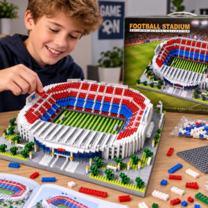 Futbolo stadiono konstravimo kaladėlės – Futbolo kamuolys 2748 vnt. ZA6270 - Image 5