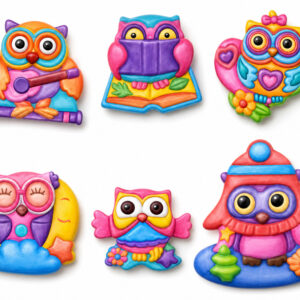 OWL tamsoje šviečiantis „pasidaryk pats“ magnetų gamybos rinkinys ZA6406 - Image 2