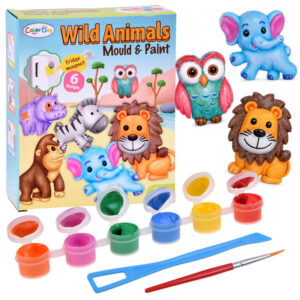 WILD ANIMALS „pasidaryk pats“ magnetų gamybos rinkinys ZA6407