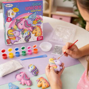 UNICORN blizgučių magnetų gaminimo rinkinys - „pasidaryk pats“ magnetai ZA6409 - Image 5