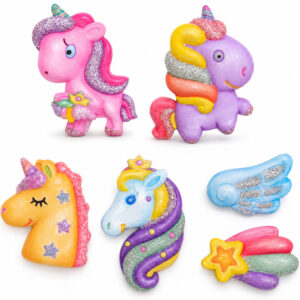 UNICORN blizgučių magnetų gaminimo rinkinys - „pasidaryk pats“ magnetai ZA6409 - Image 2