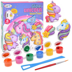 UNICORN blizgučių magnetų gaminimo rinkinys - „pasidaryk pats“ magnetai ZA6409