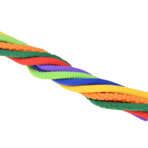 Spalvingi silikoniniai sensoriniai pagaliukai, antistresinis žaislas „fidget“, 8 vienetai A6424 - Image 3