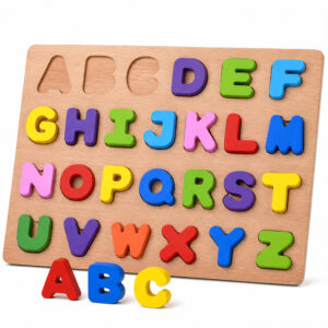 Medinis dėlionė ALPHABET LETTERS lavinamoji dėlionė - 26 dalys ZA6575