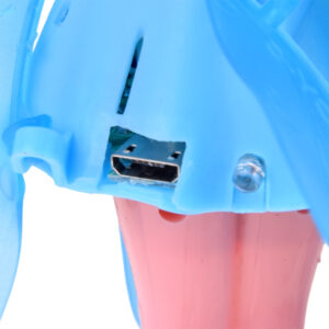 Interaktyvi skraidanti fėja drugelio lėlė su rankų jutikliu, šviesele ir USB jungtimi ZA6598 - Image 7