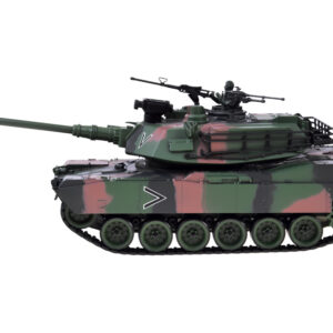 Nuotoliniu būdu valdomas RC Abrams M1A1 tankas su dūmais, garsu ir šviesomis 45 cm RC0770 - Image 6