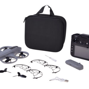 Dronas su kamera – nuotoliniu būdu valdomas kvadrokopteris + nuotolinio valdymo pultas su LCD ekranu RC0775 - Image 2