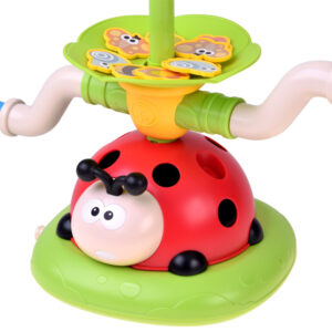 5-in-1 Ladybug sporto rinkinys – šokdynė, raketos, žiedai, nuotolinio valdymo pultas SP0885 - Image 4