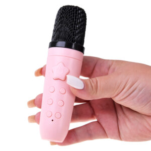 Interaktyvus „Bluetooth“ karaokės mikrofonas-kolonėlė „Bunny“ Music IN0193 - Image 8