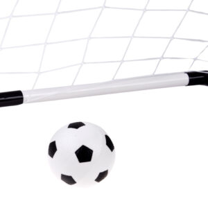 Futbolo rinkinys vaikams 2 vartai 95 cm 2 minkšti kamuoliai pompa SP0886 - Image 6