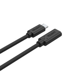 UNITEK C14086BK-1.5M USB kabelis USB 3.2 Gen 2 (3.1 Gen 2) USB C Juoda - Image 2
