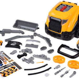 AUTOMOBILIŲ DIRBTUVĖS Variklio konstravimo rinkinys BULDOZERIS mechaniko rinkinys ZA6304 - Image 2