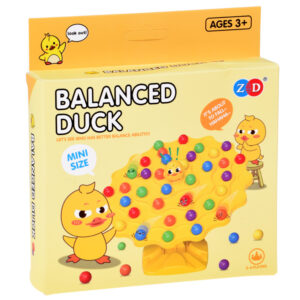 Balansuojančio ančiuko lavinamasis žaidimas su spalvotais kamuoliukais vaikams GR0861 - Image 7