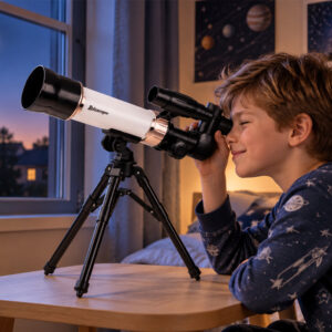 Astronominis teleskopas 30x 60x su trikoju ir ieškikliu ES0032 - Image 5