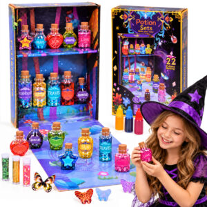 Stebuklingų eliksyrų gaminimo rinkinys Magical Mixtures Glitter ZA6336