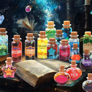 Stebuklingų eliksyrų gaminimo rinkinys Magical Mixtures Glitter ZA6336 - Image 3