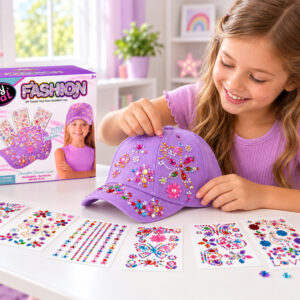 LAVENDER beisbolo kepuraitė dekoravimui + „pasidaryk pats“ deimantiniai lipdukai ZA6338 - Image 5