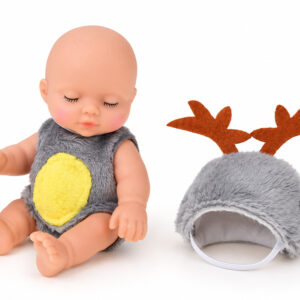 Mini lėlė elniukas 11 cm su judančiomis rankomis, kojomis ir galva ZA6454 - Image 4