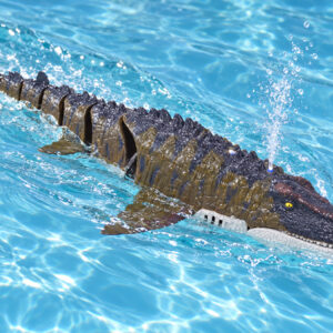 Nuotoliniu būdu valdomas vandens dinozauras Mosasaurus, plaukiojantis ir purškiantis vandenį, 40 cm RC0801 - Image 4