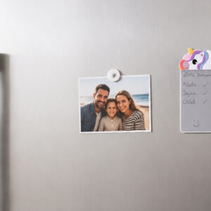 Magnetinis vienaragio formos šaldytuvo užrašų bloknotas, daugkartinio naudojimo rašymo lenta su rašikliu ZA6460 - Image 6