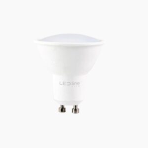 Lemputė LED GU10 230V 7W 120 ° 581lm šiltai balta