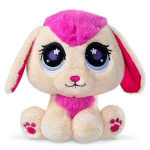 Hasbro Littlest Pet Shop smėlio spalvos zuikio pliušinis žaislas 16cm ZA6725 - Image 3