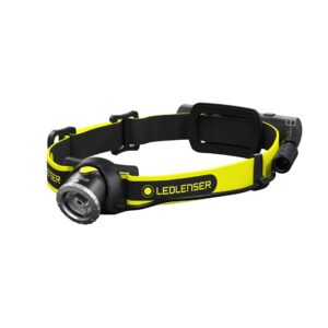 Ledlenser iH8R Juoda, Geltona Ant galvos tvirtinamas žibintuvėlis LED - Image 1