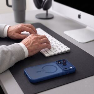 TECH-PROTECT MAGPEAK MagSafe CC iPhone 17 Pro Max / 18 Pro Max MATINIS TAMSIAI MĖLYNAS - Image 8