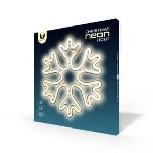 Neoninė LED KALĖDINĖ SNAIGĖ balta FLNE20 Forever Light - Image 9