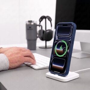 TECH-PROTECT MAGPEAK MagSafe CC iPhone 17 Pro / 18 Pro MATINIS TAMSIAI MĖLYNAS - Image 9