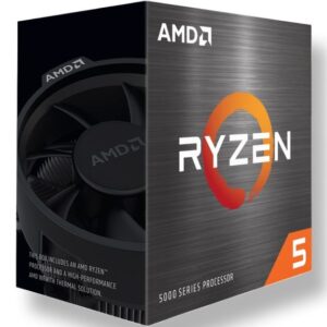 AMD Ryzen 5 5500F procesorius 3 GHz 19 MB L2 & L3 „Box“ - Image 2