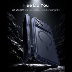 ESR CLASSIC HYBRID MagSafe iPhone 17 Pro Max / 18 Pro Max MATINĖ MĖLYNA - Image 2