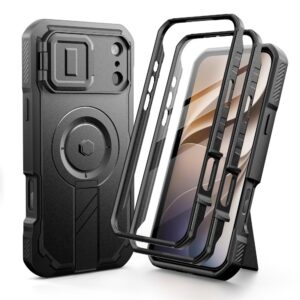 TECH-PROTECT KEVLAR MagSafe 2-SET iPhone 17 Pro Max / 18 Pro Max juodos spalvos - Image 2