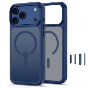 Tech-Protect MagMat MagSafe CC iPhone 17 Pro Max / 18 Pro Max MATINIS TAMSIAI MĖLYNAS - Image 3