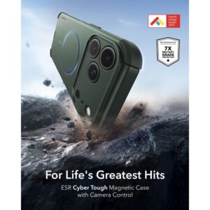 ESR CYBER TOUGH MagSafe iPhone 17 Pro Max / 18 Pro Max ŽALIAS - Image 2