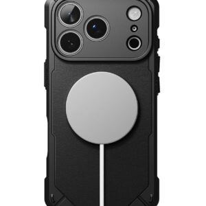 RINGKE RUGGED GEAR MAGNETINIS MagSafe DĖKLAS iPhone 17 Pro Max / 18 Pro Max JUODAS - Image 3