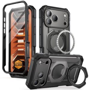 SupCase GRIP Pro MAG MagSafe iPhone 17 Pro Max / 18 Pro Max JUODAS - Image 2