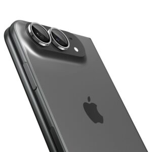 Spigen OPTIK PRO GLAS.TR EZ FIT KAMEROS APSAUGA 2-PACK IPHONE DUO STAR WHITE - Image 3