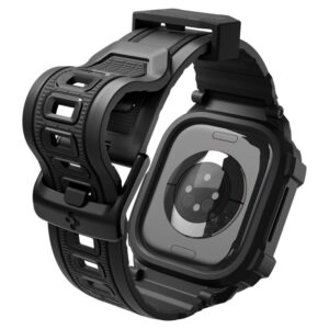Spigen RUGGED ARMOR PRO APPLE WATCH 12 (46 MM) MATINĖ JUODA - Image 2