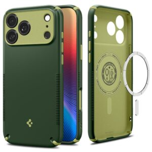 Spigen Nano Pop HIBRIDINIS MagSafe DĖKLAS iPhone 17 Pro Max / 18 Pro Max AVO GREEN