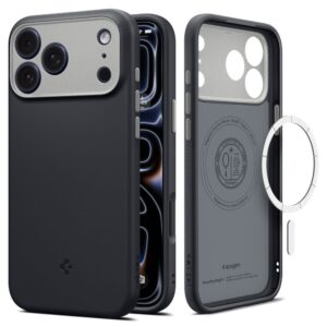 Spigen Nano Pop MagSafe iPhone 17 Pro Max / 18 Pro Max DĖKLAS BLACK SESAME