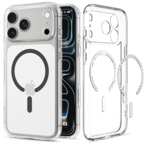 Spigen Ultra Hybrid MagSafe iPhone 17 Pro / 18 Pro SKAIDRUS/GRAFITO - Image 2