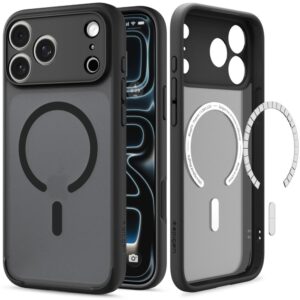Spigen Ultra Hybrid MagSafe iPhone 17 Pro / 18 Pro FROST BLACK - Image 2
