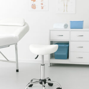 Pasukama balno formos kėdė kosmetologinė medicininė reguliuojama kėdė balta ModernHome - Image 3